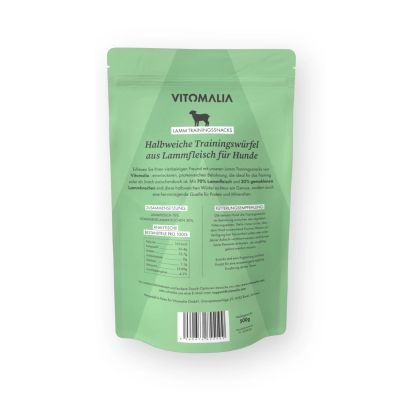 Thumbnail 3: Vitomalia Trainingssnacks Lamm - 500g