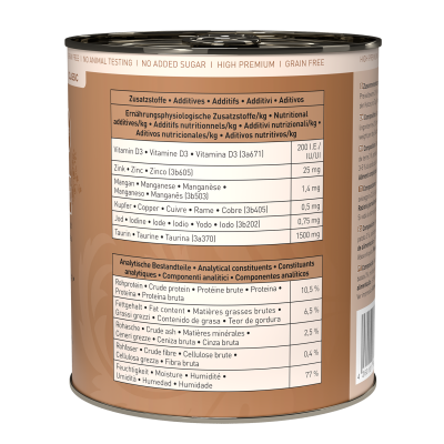 Thumbnail 3: catz finefood® catz finefood® Classic N° 9 - Wild 800g