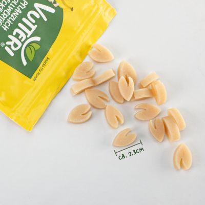 Thumbnail 2: Vutter! Snack: Wie Huhn 10 x 110g | Snacks fürs Training | veganes Hundefutter | 110g