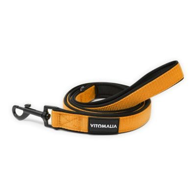 Thumbnail 2: Vitomalia Klassische Führleine Nero Orange