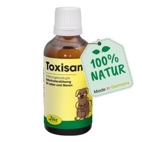 cdVet Toxisan 50 ml – Natürliche Futterergänzung zur Unterstützung von Leber und Nieren