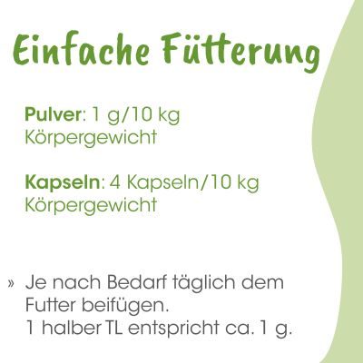 Thumbnail 7: cdVet ArthroGreen plus 25 g - Ergänzungsfuttermittel für den Bewegungsapparat