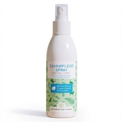 Wolfsbacher Natur Dentalspray - Zahnpflege Spray mit Bio Minze
