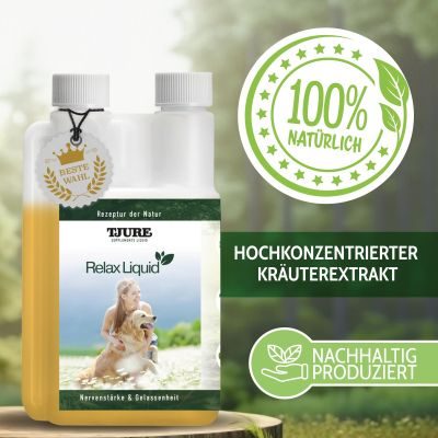 Thumbnail 15: TJURE TJURE - Relax Liquid - 5x 500 ml | Verbesserung des Wohlbefindens | Steigerung der nervlichen Belastbarkeit