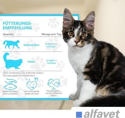 Thumbnail 3: alfavet FeliGum L-Lysin 120 g