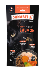 Sanabelle Sanabelle Juicy Nordsee-Lachs – Katze Nassfutter –  40g