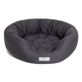 HOUND&NATURE Öko - Hundenest St. MORITZ XL grau