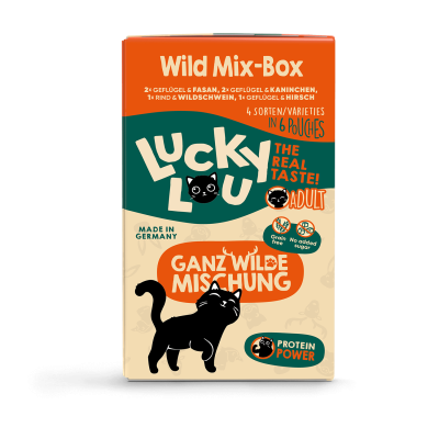 Thumbnail 4: Lucky Lou® Lucky Lou® Lifestage Adult Wild-Mix 6er-Pack 125g