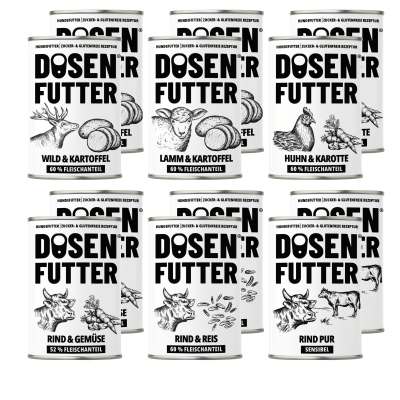 Thumbnail 2: SCHNAUZE & CO. Testbox L Dosenfutter® 6x800g