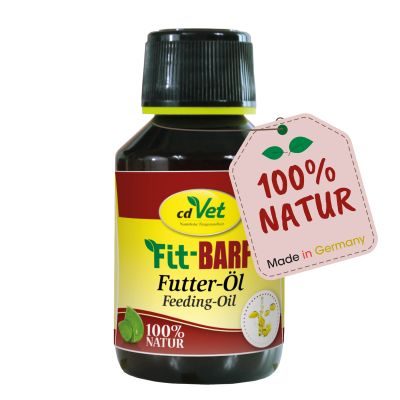 Fit-BARF® Futteröl 100 ml – Natürliche Ölmischung zur täglichen Futterergänzung