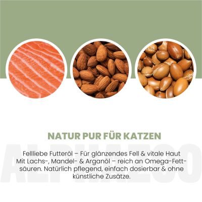 Thumbnail 6: ALPHAZOO ALPHAZOOFellliebe Futteröl für Katzen