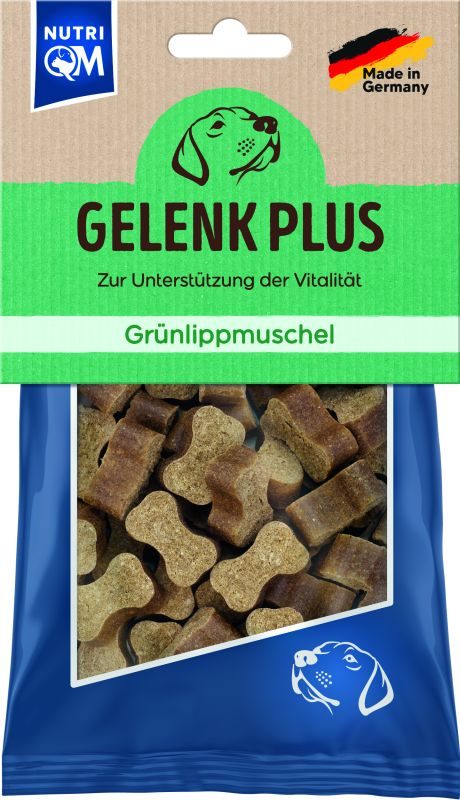 NutriQM Snack Gelenk Grünlippmuschel 5 x 125g
