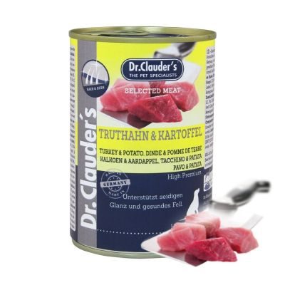 Dr.Clauder´s Selected Meat Truthahn & Kartoffel 400g