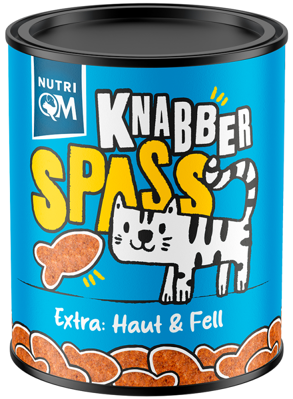 NutriQM Knabberspaß Haut & Fell 5 x 50g