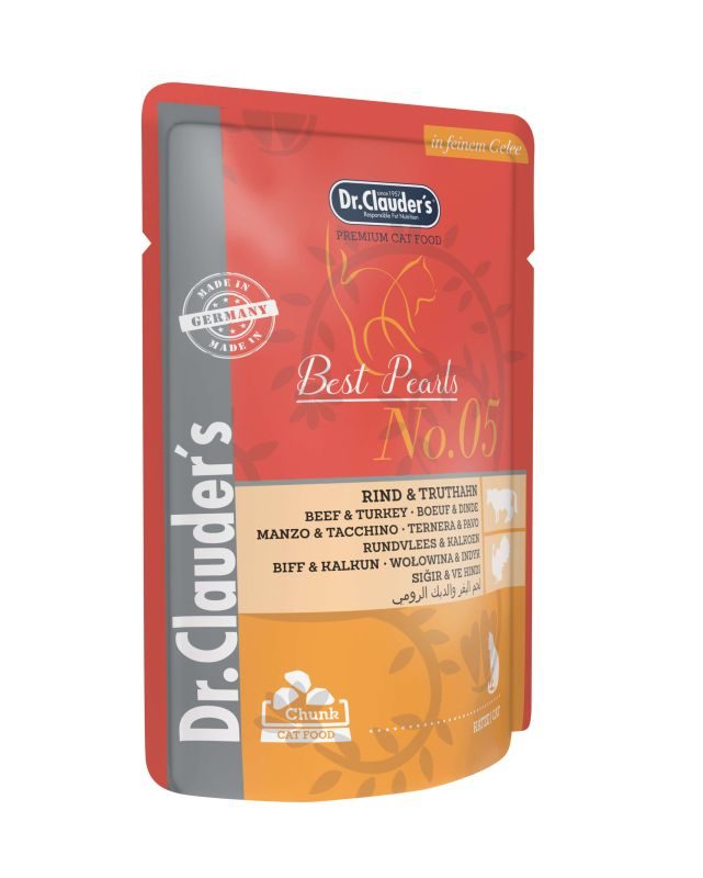 Dr.Clauder’s Dr.Clauder's Best Pearls No. 05 Rind & Truthahn 100g