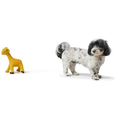 HUNTER Hundespielzeug Eiby Giraffe, gelb 18 cm