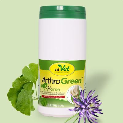 Thumbnail 2: cdVet ArthroGreen Horse 700 g – Ergänzungsfuttermittel für Pferde & Ponys