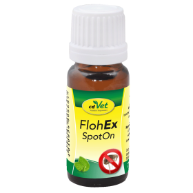 insektoVet® FlohEx SpotOn 10 ml – Natürliches Duftöl zur Geruchsmaskierung bei Hunden, Pferden & Kleintieren