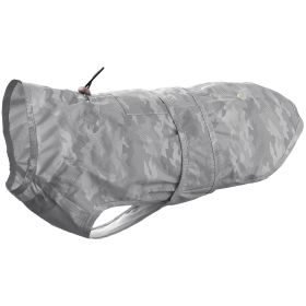 HUNTER Hunde-Regenmantel Huka to go 40, silber