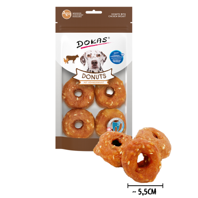 Thumbnail 5: Dokas Dokas Donuts mit Hühnerbrust 5x 160g Multipack
