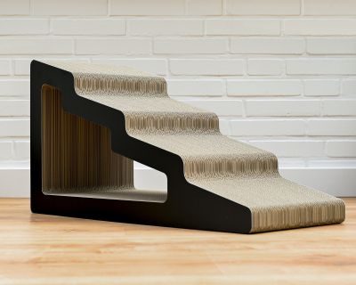 Thumbnail 4: cat-on KAIDAN Design Katzentreppe, schwarz matt (013x)