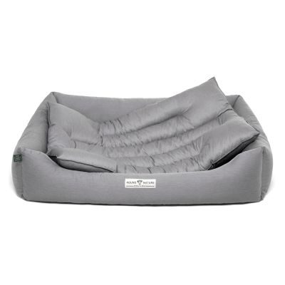 Thumbnail 5: HOUND&NATURE Öko-Hundebett BERN Hellgrau XXL