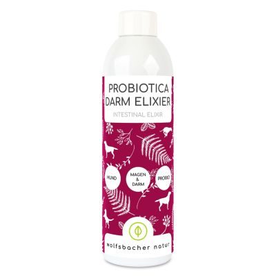 Wolfsbacher Natur Probiotika Darm Elixier für Hunde