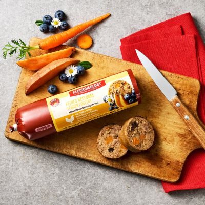 Thumbnail 5: Fleischeslust Feines Geflügel mit Süßkartoffel, Heidelbeere & Kamille 15 x 200 g