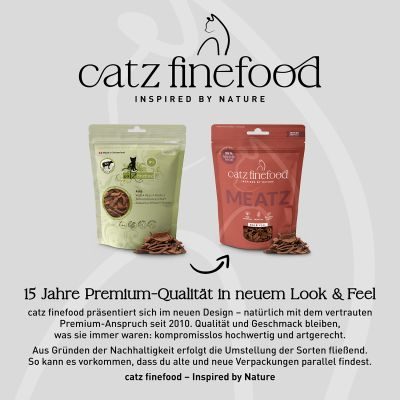 Thumbnail 4: catz finefood® catz finefood® MEATZ KALB 45g