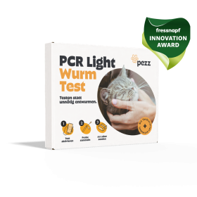 Pezz Katzen Wurmtest PCR Light