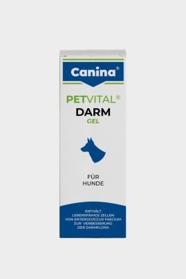 Canina PETVITAL Darm Gel Ergänzungsfuttermittel für die Darmflora von Hunden 30 ml