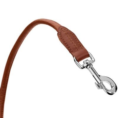 HUNTER Führleine Round & Soft Canadian Up 10/100, cognac