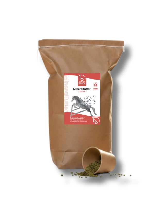 Krähenbusch® Mineralfutter Sport mit Aminosäuren + Magnesiumcitrat