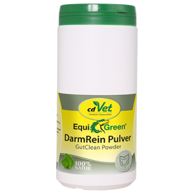 cdVet EquiGreen DarmRein Pulver 500 g – zur Förderung einer gesunden Darmflora bei Pferden