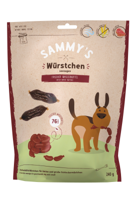 bosch Tiernahrung Sammy´s Würstchen Wasserbüffel