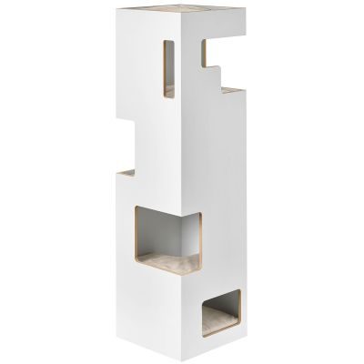 Thumbnail 15: stylecats® Kratzbaum Empire weiß hellgrau/hellgrau, 180 x 50 cm