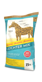 Josera Josera Leichter Mix  2x15 kg – Müsli für Pferde, Freizeit, Apfel, Getreide