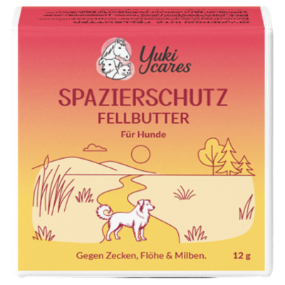 Yuki cares Fellbutter Spazierschutz gegen Zecken