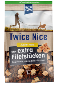 NutriQM Twice Nice Junior Huhn 12 kg