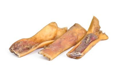 Thumbnail 1: Kaureks Natur Hundeleckerlies Rinderkopfhaut Premium ca. 15 cm- Kopfhaut-Hunde-Kauartikel - Hunde-Snack - Kausnack - Leckerli