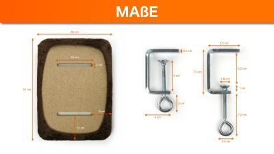 Thumbnail 10: SCHLITZOHR Fensterbankliege Teddy (grau)