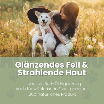 Thumbnail 3: ALPHAZOO Lachsöl für Hunde