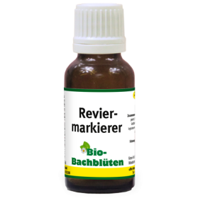 cdVet Bio-Bachblüten Reviermarkierer 20 ml – Natürliches Ergänzungsfuttermittel für Hunde & Katzen