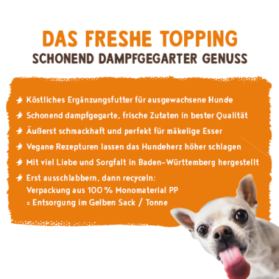Thumbnail 7: bosch Tiernahrung Freshe Schnauze gelbes Ackergemuese - Ergänzungsfutter– 200g