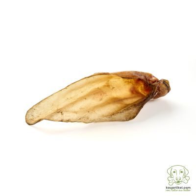 kauartikel.com Rinder-Ohr - Hunde-Kauartikel - Hunde-Snack - Kausnack - Leckerli vom Rind