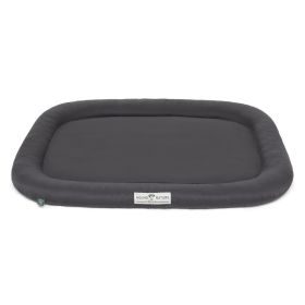 HOUND&NATURE Öko - Hundekissen AROSA dunkelgrau M