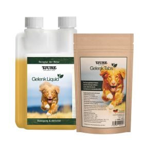 TJURE TJURE - Gelenk Tabs 250 g + Gelenk Liquid 500 ml | Reduziert Gelenkprobleme | fördert Gelenkgesundheit
