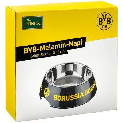 Thumbnail 7: HUNTER Melamin-Napf BVB 160 ml, schwarz/gelb