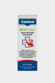 Canina Petvital Bach-Blüten Nr. 3 - Aggression - Globuli zur Beruhigung für Hunde, Katzen, Nager, Vögel, Pferde 10 g