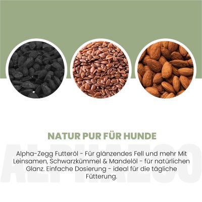 Thumbnail 3: ALPHAZOO Alpha-Zegg Futteröl für Hunde